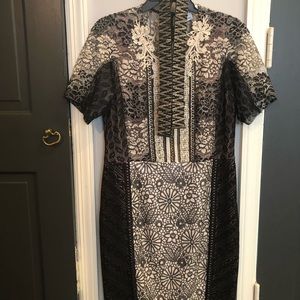 Byron Lars brocade dress - Anthropologie